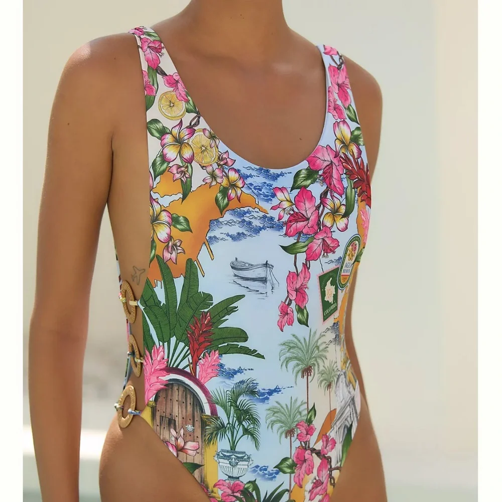 Agua Bendita Tribeca Ventura One-Piece Swimsuit - Picture 2 of 4